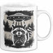 Waschbär Tierliebhaber UFO Alien Tasse Geschenk Lustige Geschenkidee Spruch Weiß Trendation