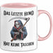 Sensenmann Tasse Geschenk Lustige Geschenkidee Spruch Das Letzte Hemd Hat Keine Taschen Rosa Trendation