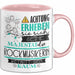 Rockmusikerin Tasse Geschenk Lustiger Spruch Bitte Erheben Sie Sich Seine Majestät Die Rockmusikerin Betritt Den Raum Rosa Trendation