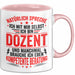 Dozent Vorlesung Tasse Geschenk Lustige Geschenkidee Spruch Ich Bin Dozent Und Manchmal Brauche Ich Eben Kompetente Beratung Rosa Trendation