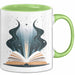 Selbsthilfe Fan Tasse Geschenkidee für Wachstums Suchender Grün Trendation