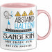Sängerin Tasse Geschenk Lustig Abstand Halten Hochleistungs-Sängerin Mit Drang Zur Perfektion Bei Der Arbeit Rosa Trendation