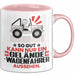 Geländewagenfahrer Geschenk Tasse So Gut Kann Nur Ein Geländewagenfahrer Aussehen Geschenkidee Kaffee-Becher Rosa Trendation
