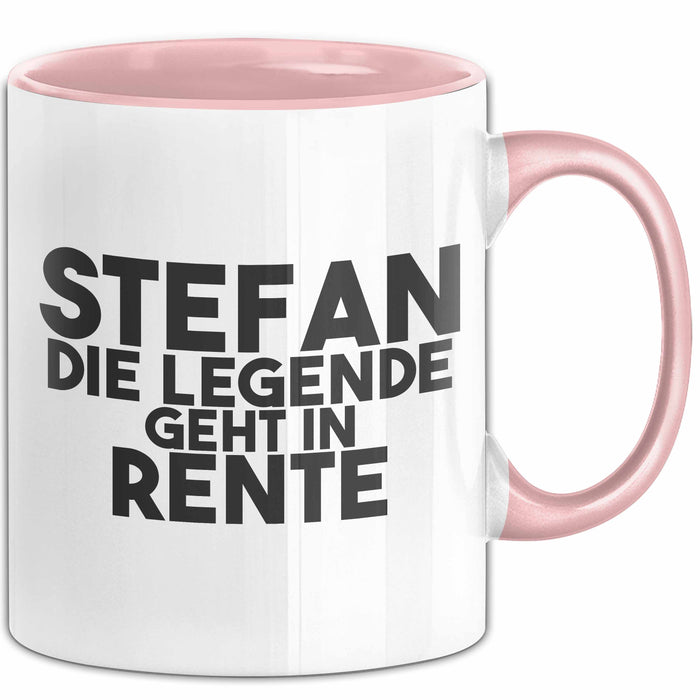 Stefan Tasse Stefan – Die Legende Geht In Rente Geschenk