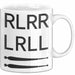 Schlagzeugspieler Schlagzeuger Schlagzeug Tasse Geschenk Lustige Geschenkidee Spruch Rlrr Lrll Weiß Trendation