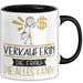Verkäuferin Geschenk Tasse Becher Die Frau Die Allen Kann Geschenkidee für eine Verkäuferin Lustig Trendation
