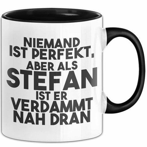 Stefan Tasse Niemand Ist Perfekt, Aber Als Stefan Ist Er Verdammt Nah Dran Schwarz Trendation