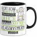 Klassikkennerin Geschenk Becher Tasse Gott Schuf Alle Menschen Gleich Nur Die Besten Durfeten Klassikkennerin Werden Geschenkidee Lustig Trendation