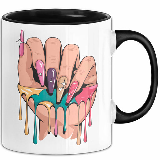 Nageltechniker Tasse Geschenkidee für Mani Profi Trendation