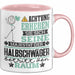 Halbschwäger Geschenk Tasse Lustiger Spruch Erheben Sie Sich Der Halbschwäger Betritt den Raum Rosa Trendation