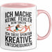 Tanzen Tänzer Tasse Geschenk Ich mache keine Fehler Geschenkidee Lustig Rosa Trendation