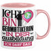 Geomatikerin Ausbildung Start Geschenk Tasse Ich Bin Geomatikerin In Der Ausbildung Ich Darf Das Kaffee-Becher Geschenkidee Rosa Trendation
