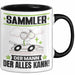Sammler Tasse Geschenk für Sammler Der Mann Der Alles Kann Geschenkidee zum Geburtstag Schwarz Trendation