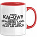 Kai-Uwe Tasse Wenn Kai-Uwe Nicht Repariert, Sind Wir Am Arsch Geschenk Rot Trendation