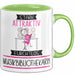 Musikbibliothekarin Tasse Geschenk Becher Stark Attraktiv Furchtlos Musikbibliothekarin Lustige Geschenkidee Grün Trendation
