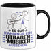 Straßenmusiker Geschenk Tasse So Gut Kann Nur Ein Straßenmusiker Aussehen Geschenkidee Kaffee-Becher Schwarz Trendation