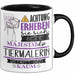 Tiermalerin Tasse Geschenk Lustiger Spruch Bitte Erheben Sie Sich Seine Majestät Die Tiermalerin Betritt Den Raum Schwarz Trendation