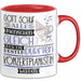 Konzertpianistin Geschenk Becher Tasse Gott Schuf Alle Menschen Gleich Nur Die Besten Durfeten Konzertpianistin Werden Geschenkidee Lustig Rot Trendation
