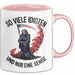 Sensenmann Tasse Geschenk Lustige Geschenkidee Spruch So Viele Idioten Und Nur Eine Sense Rosa Trendation