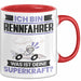 Rennfahrer Tasse Geschenk für Rennfahrer Geburtstag Lustiger Spruch Kaffee-Becher Was Ist Deine Superkraft Rot Trendation