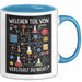 Chemiker Chemielehrer Tasse Geschenk Lustige Geschenkidee Spruch Welchen Teil Von Verstehst Du Nicht Blau Trendation