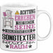 Songtexter Geschenk Tasse Lustiger Spruch Erheben Sie Sich Der Songtexter Betritt den Raum Weiß Trendation