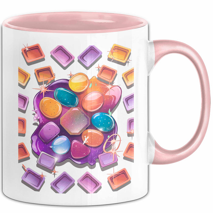 Harz Künstler Tasse Geschenk Lustige Geschenkidee Spruch Für Kreative Macher Rosa Trendation
