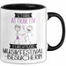 Musikfestival-Besucherin Tasse Geschenk Becher Stark Attraktiv Furchtlos Musikfestival-Besucherin Lustige Geschenkidee Trendation
