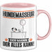 Hundemasseur Tasse Geschenk für Hundemasseur Der Mann Der Alles Kann Geschenkidee zum Geburtstag Rosa Trendation