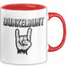 Dunkle Farbe Tasse Geschenk Lustige Geschenkidee Spruch Dunkelbunt Rot Trendation