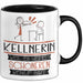 Kellnerin Weil Es Keinen Schöneren Beruf Gibt Tasse Geschenk für Eine Kellnerin Lustig Trendation