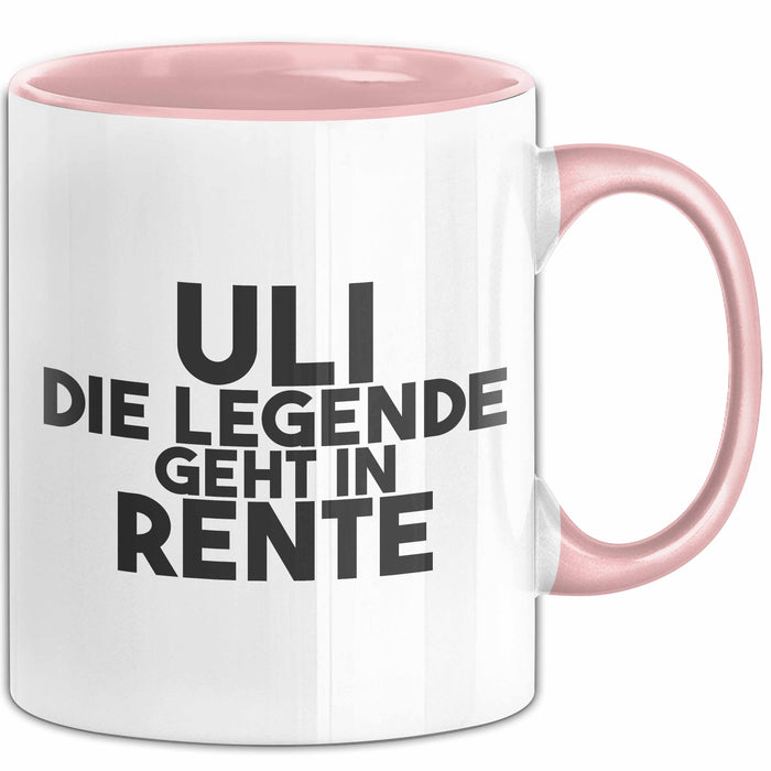 Uli Tasse Uli – Die Legende Geht In Rente Geschenk