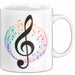 Musikliebhaber Musiker Tasse Geschenk Lustige Geschenkidee Spruch Weiß Trendation