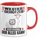 Wildtierschützer Tasse Geschenk für Wildtierschützer Der Mann Der Alles Kann Geschenkidee zum Geburtstag Rot Trendation