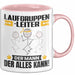 Laufgruppenleiter Tasse Geschenk für Laufgruppenleiter Der Mann Der Alles Kann Geschenkidee zum Geburtstag Rosa Trendation