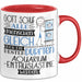 Aquarium-Enthusiastin Geschenk Becher Tasse Gott Schuf Alle Menschen Gleich Nur Die Besten Durfeten Aquarium-Enthusiastin Werden Geschenkidee Lustig Rot Trendation