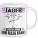 Jäger Tasse Geschenk für Jäger Der Mann Der Alles Kann Geschenkidee zum Geburtstag Weiß Trendation