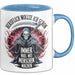 Sensenmann Tasse Geschenk Lustige Geschenkidee Spruch Beruflich Wollte Ich Schon Immer Was Mit Menschen Machen Blau Trendation