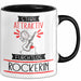 Rockerin Tasse Geschenk Becher Stark Attraktiv Furchtlos Rockerin Lustige Geschenkidee Trendation