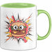 Burger Fan Tasse Geschenk Lustige Geschenkidee Spruch Für Fast Food Fans Grün Trendation