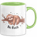 Faultier Liebhaber Tasse Geschenk Lustige Geschenkidee Spruch Für Langsames Leben Fans Grün Trendation