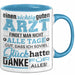 Arzt Tasse Geschenk Richtig Guten Arzt Lustiger Spruch Dankeschön Blau Trendation