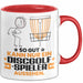 Discgolf-Spieler Geschenk Tasse So Gut Kann Nur Ein Discgolf-Spieler Aussehen Geschenkidee Kaffee-Becher Rot Trendation