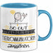 Tierkommunikatorin Geschenk Tasse So Gut Kann Nur Eine Tierkommunikatorin Aussehen Geschenkidee Geburtstag Weihnachten Lustig Blau Trendation