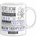 Musiktherapeutin Geschenk Becher Tasse Gott Schuf Alle Menschen Gleich Nur Die Besten Durfeten Musiktherapeutin Werden Geschenkidee Lustig Weiß Trendation