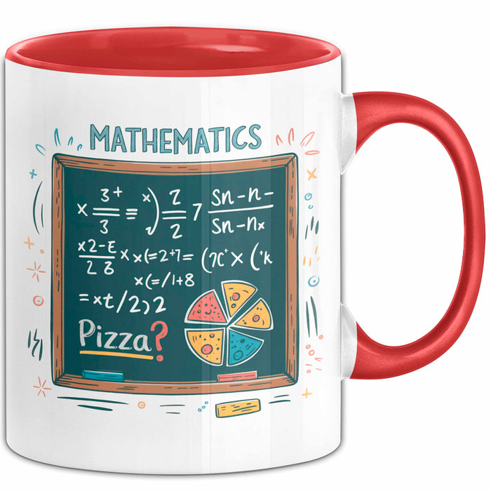 Mathematiker Tasse Geschenk Lustige Geschenkidee Spruch Für Zahlen Liebhaber Rot Trendation