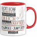 Bungee-Jumperin Geschenk Becher Tasse Gott Schuf Alle Menschen Gleich Nur Die Besten Durfeten Bungee-Jumperin Werden Geschenkidee Lustig Rot Trendation