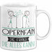 Opernfan Geschenk Tasse Becher Die Frau Die Allen Kann Geschenkidee für eine Opernfan Lustig Weiß Trendation