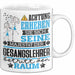 Gesangslehrer Geschenk Tasse Lustiger Spruch Erheben Sie Sich Der Gesangslehrer Betritt den Raum Weiß Trendation