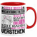 Musikveranstalter Geschenk Tasse Lustige Geschenkdiee für einen Musikveranstalter Geburtstag Ich Bin Musikveranstalter Ich Kann Es Dir Erklären Aber Nicht Für Dich Verstehen Rot Trendation